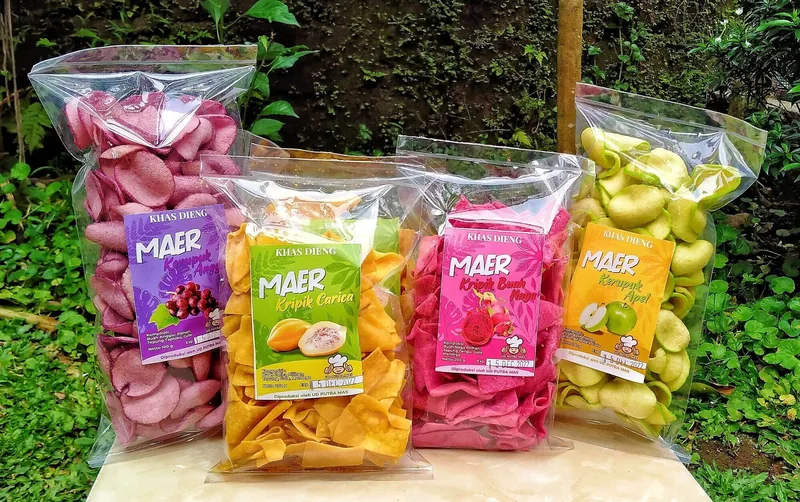 MAER Keripik Buah Carica — oleh-oleh khas Wonosobo